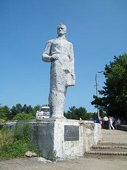 Памятник В.К.Арсеньеву в г. Арсеньеве